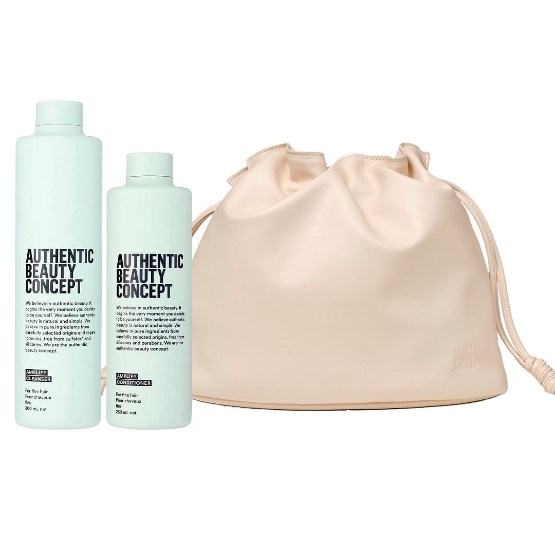 Authentic Beauty Concept Champú AMPLIFY Pack Cleanser + Conditioner + Bolso Roberta Beauty Club Tienda Online Productos de Peluqueria