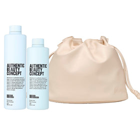 HYDRATE Pack Cleanser + Conditioner + Bolso