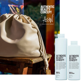 Authentic Beauty Concept Champú HYDRATE Pack Cleanser + Conditioner + Bolso Roberta Beauty Club Tienda Online Productos de Peluqueria