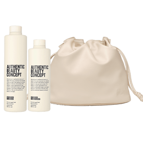 REPLENISH Pack Cleanser + Conditioner + Bolso