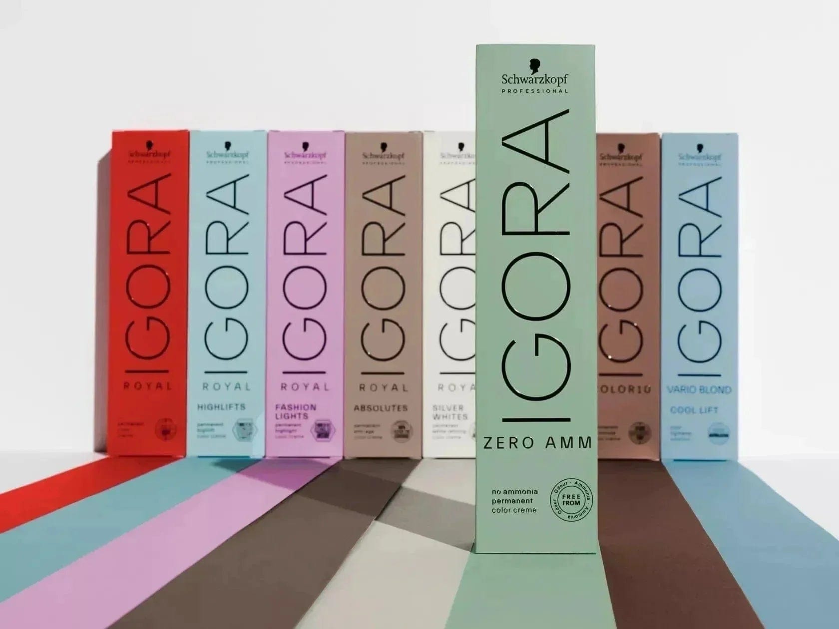 Igora Tinte Schwarzkopf- Tinte Igora ZERO AMM Sin Amoniaco 4-68 Castaño Medio Chocolate Rojo 60ml Roberta Beauty Club Tienda Online Productos de Peluqueria