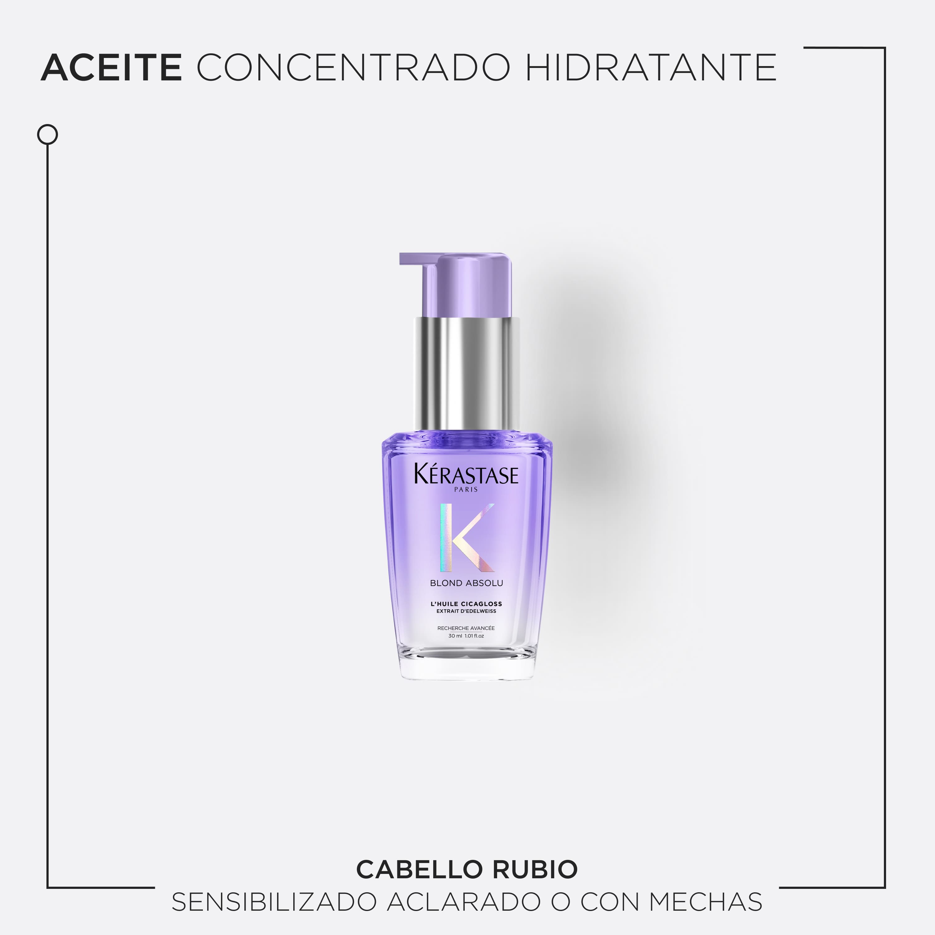 KÉRASTASE Aceite Capilar KERASTASE BLOND ABSOLU Huile Cicagloss 30 ml Roberta Beauty Club Tienda Online Productos de Peluqueria