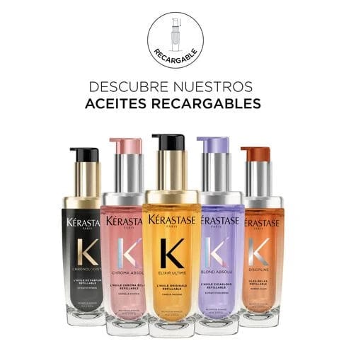 KÉRASTASE Aceite Capilar KERASTASE BLOND ABSOLU Huile Cicagloss Recargable 75ml Roberta Beauty Club Tienda Online Productos de Peluqueria