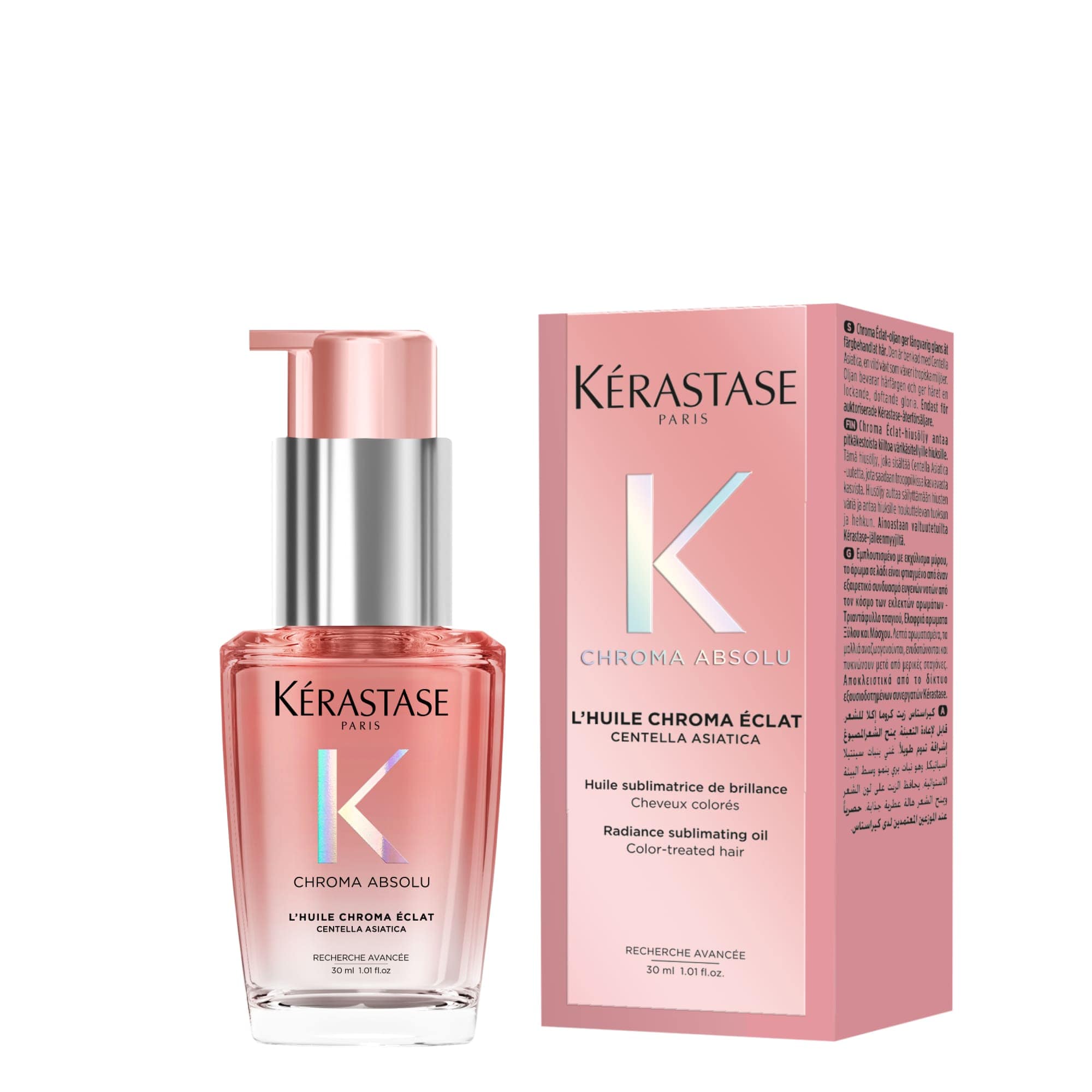 KÉRASTASE Aceite Capilar KERASTASE CHROMA ABSOLU Huile Chroma Eclat 30ml Roberta Beauty Club Tienda Online Productos de Peluqueria