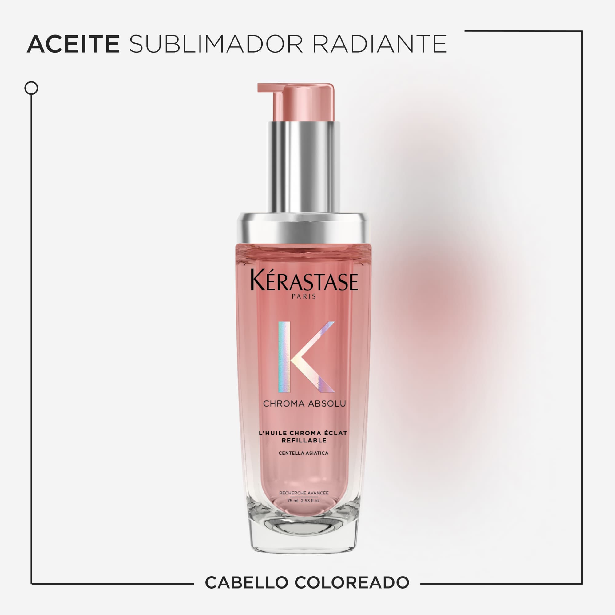 KÉRASTASE Aceite Capilar KERASTASE CHROMA ABSOLU Huile Chroma Eclat Recargable 75ml Roberta Beauty Club Tienda Online Productos de Peluqueria