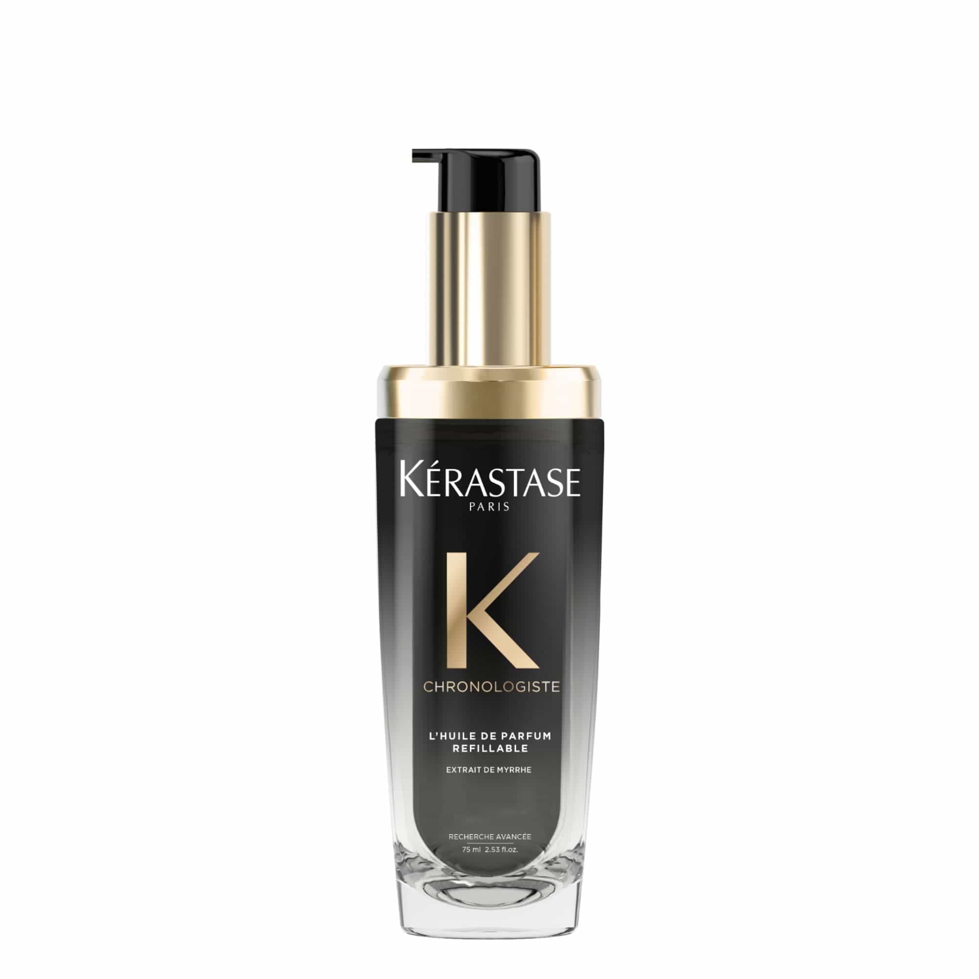 KÉRASTASE Aceite Capilar KERASTASE CHRONOLOGISTE Huile de Parfum Recargable 75ml Roberta Beauty Club Tienda Online Productos de Peluqueria