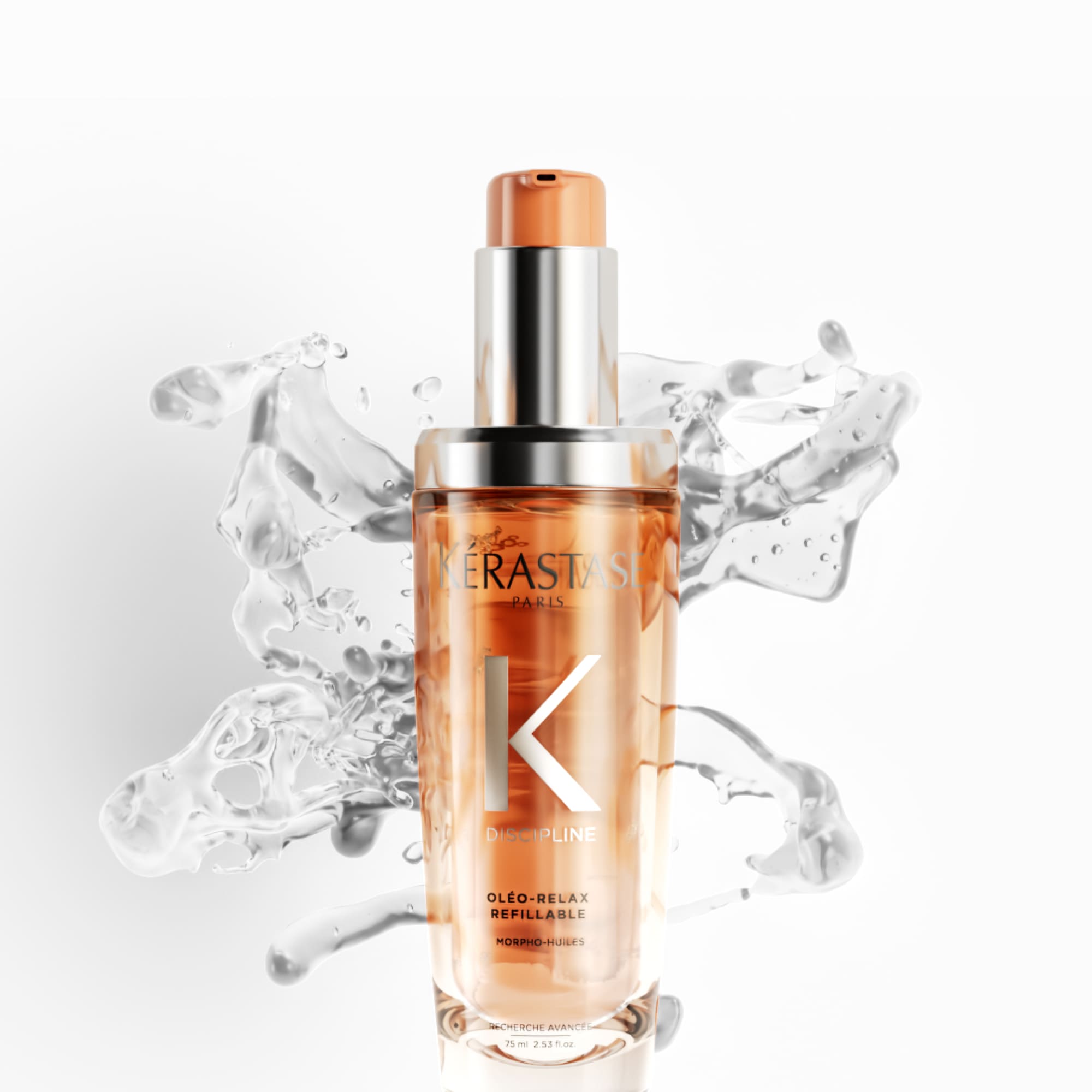 KÉRASTASE Aceite Capilar KERASTASE DISCIPLINE Huile Oleo-Relax Recarga 75ml Roberta Beauty Club Tienda Online Productos de Peluqueria