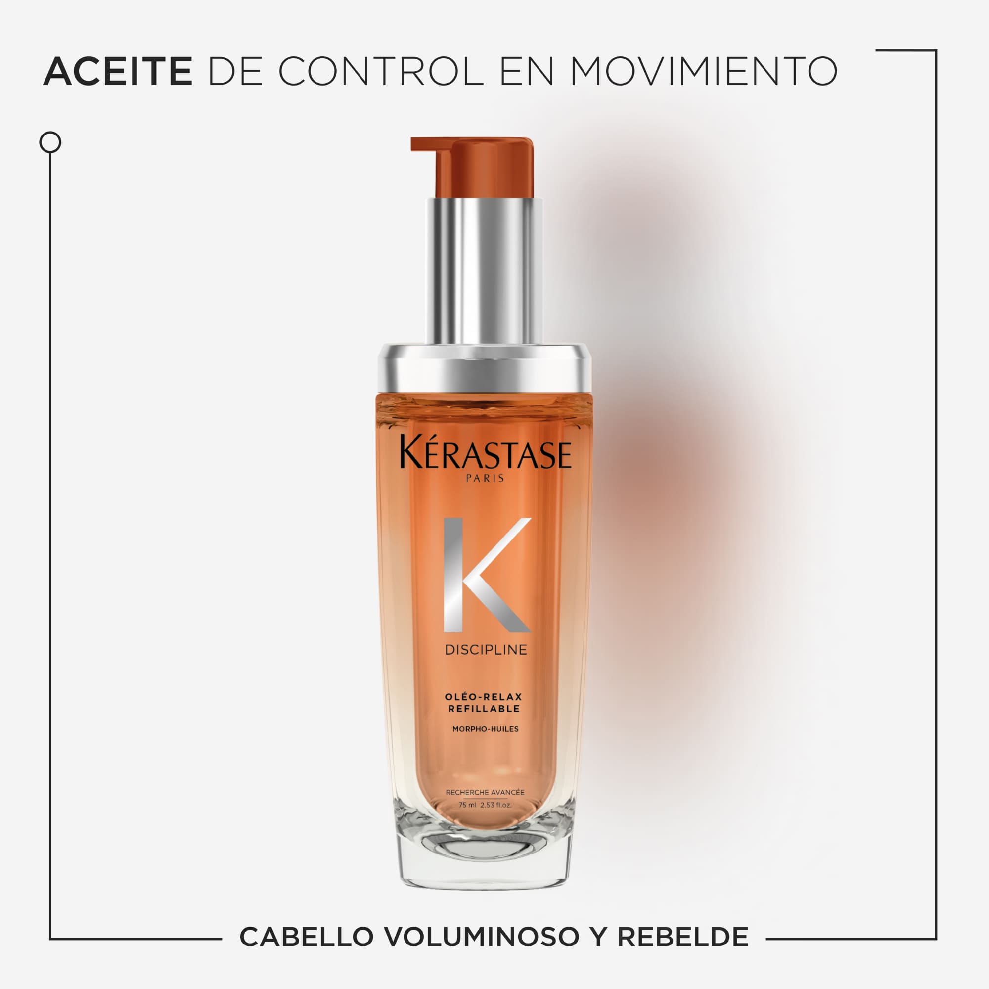 KÉRASTASE Aceite Capilar KERASTASE DISCIPLINE Huile Oleo-Relax Recargable 75ml Roberta Beauty Club Tienda Online Productos de Peluqueria