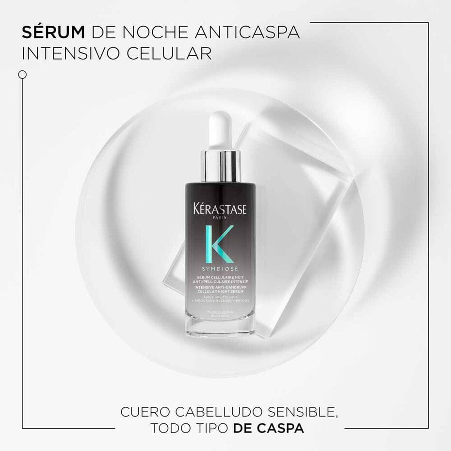 KÉRASTASE Tratamiento KERASTASE SYMBIOSE Serum Nuit Anti Pelliculaire Intensif 90 ml Roberta Beauty Club Tienda Online Productos de Peluqueria