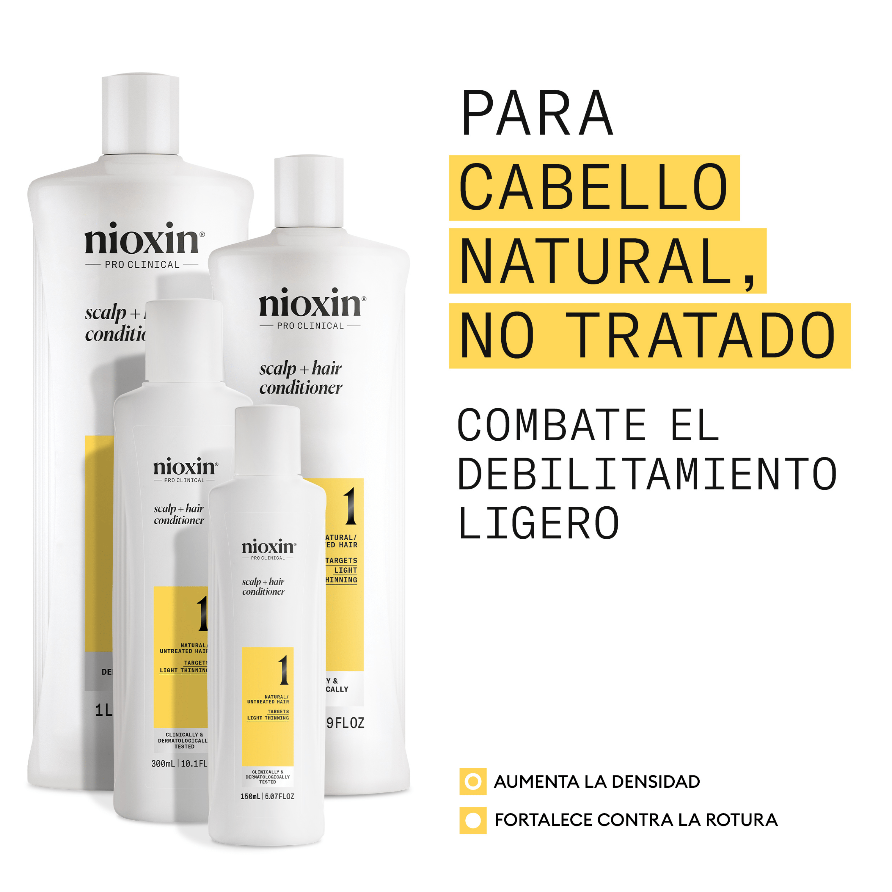 Nioxin Acondicionador SYSTEM 1 SCALP THERAPY Acondicionador Step 2 Cabello Natural 300ml Roberta Beauty Club Tienda Online Productos de Peluqueria