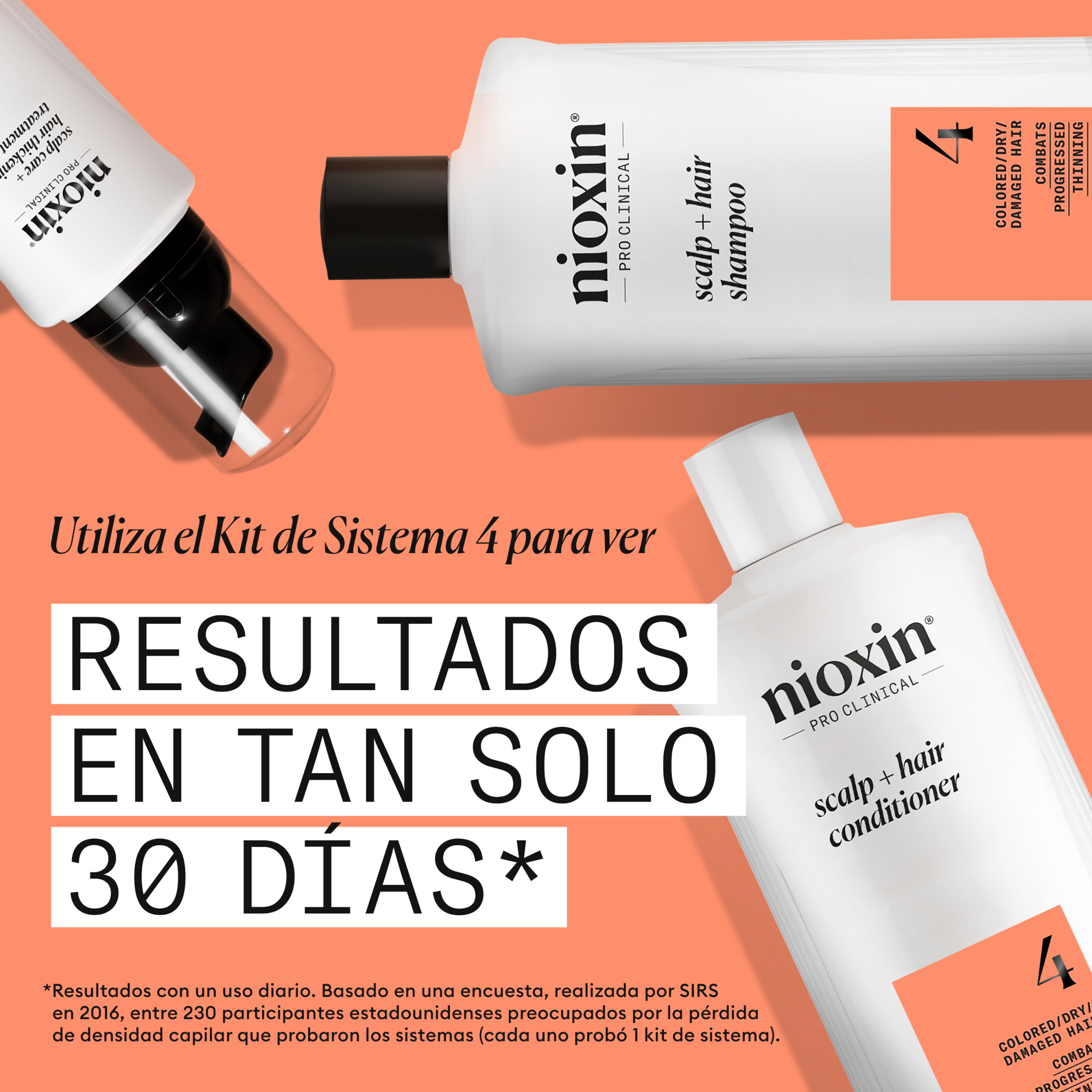 Nioxin Champú SYSTEM 4 CLEANSER Champú Step 1 Cabello Teñido 1000ml Roberta Beauty Club Tienda Online Productos de Peluqueria