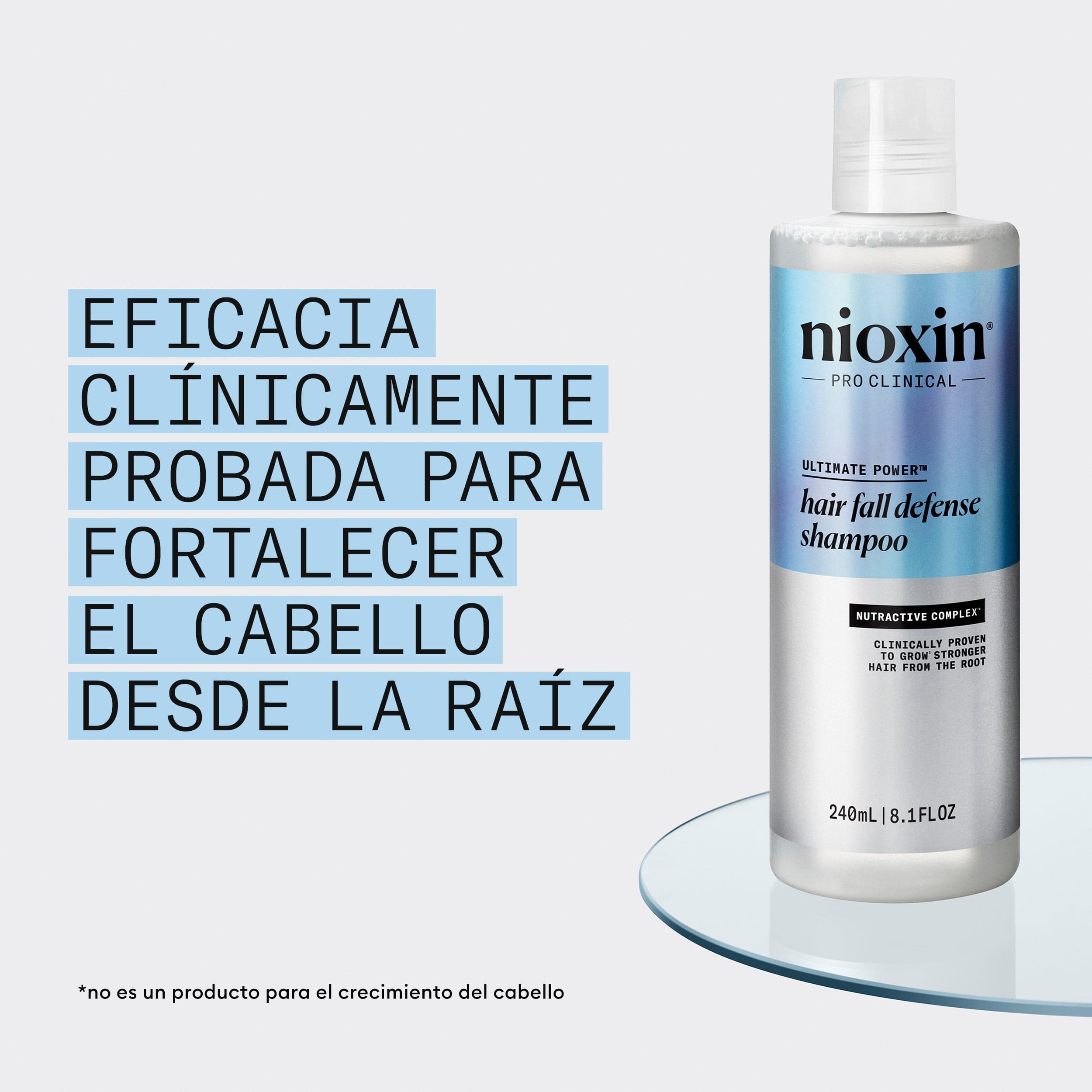 Nioxin Tratamiento ANTI HAIR LOSS Champú Anticaída 240ml Roberta Beauty Club Tienda Online Productos de Peluqueria