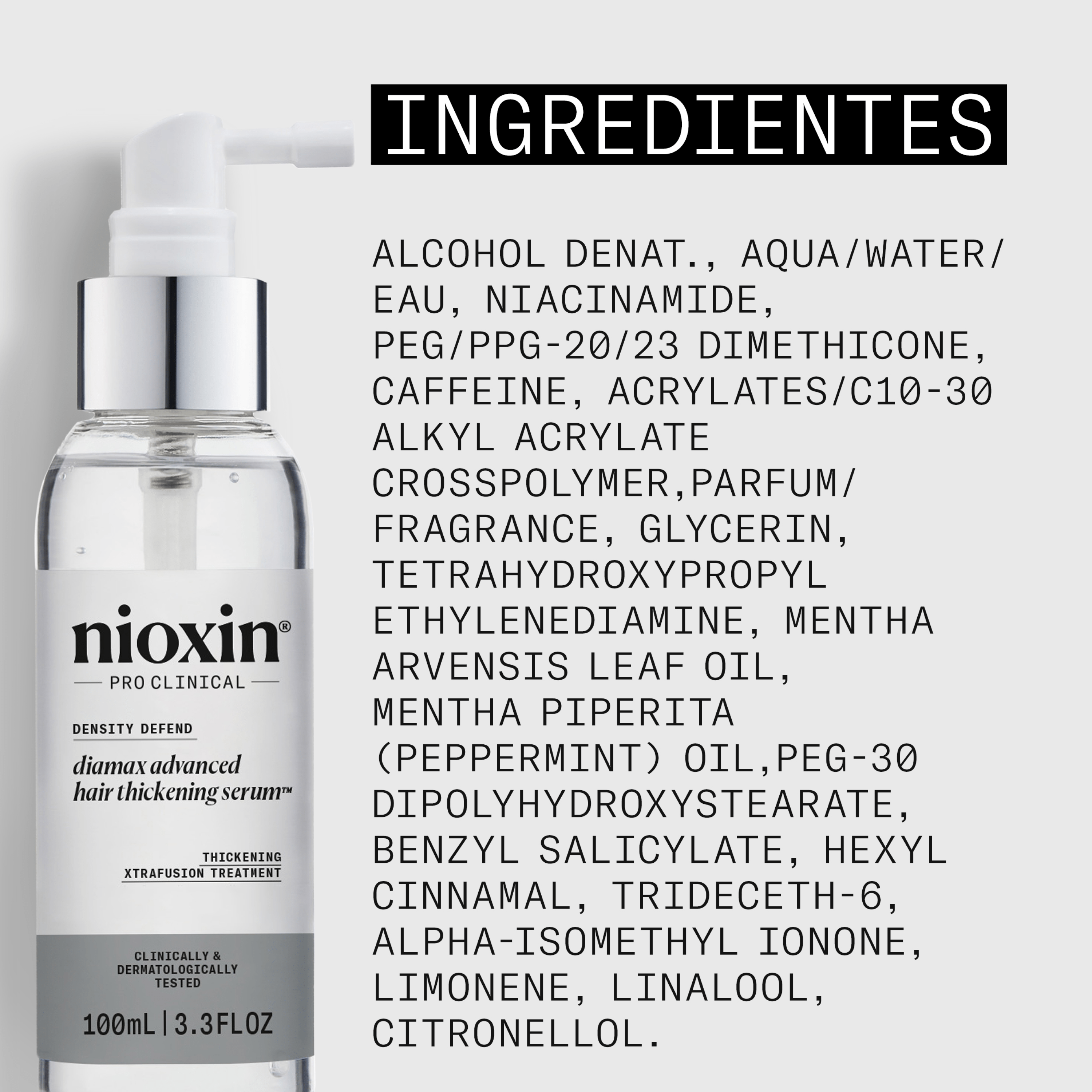 Nioxin Tratamiento DIABOOST 100ml Thickening Xtrafusion Treatment Roberta Beauty Club Tienda Online Productos de Peluqueria