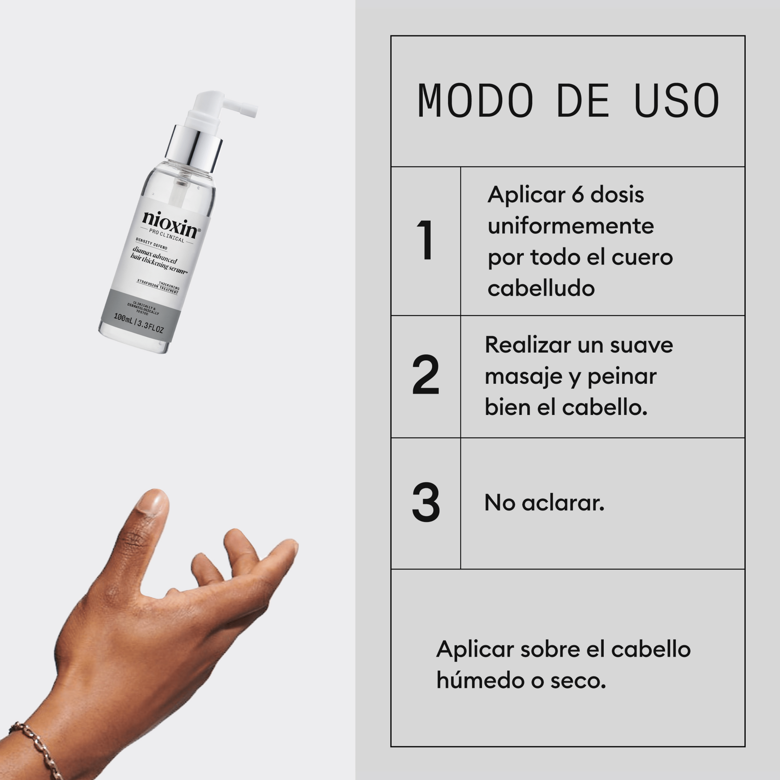 Nioxin Tratamiento DIABOOST 100ml Thickening Xtrafusion Treatment Roberta Beauty Club Tienda Online Productos de Peluqueria