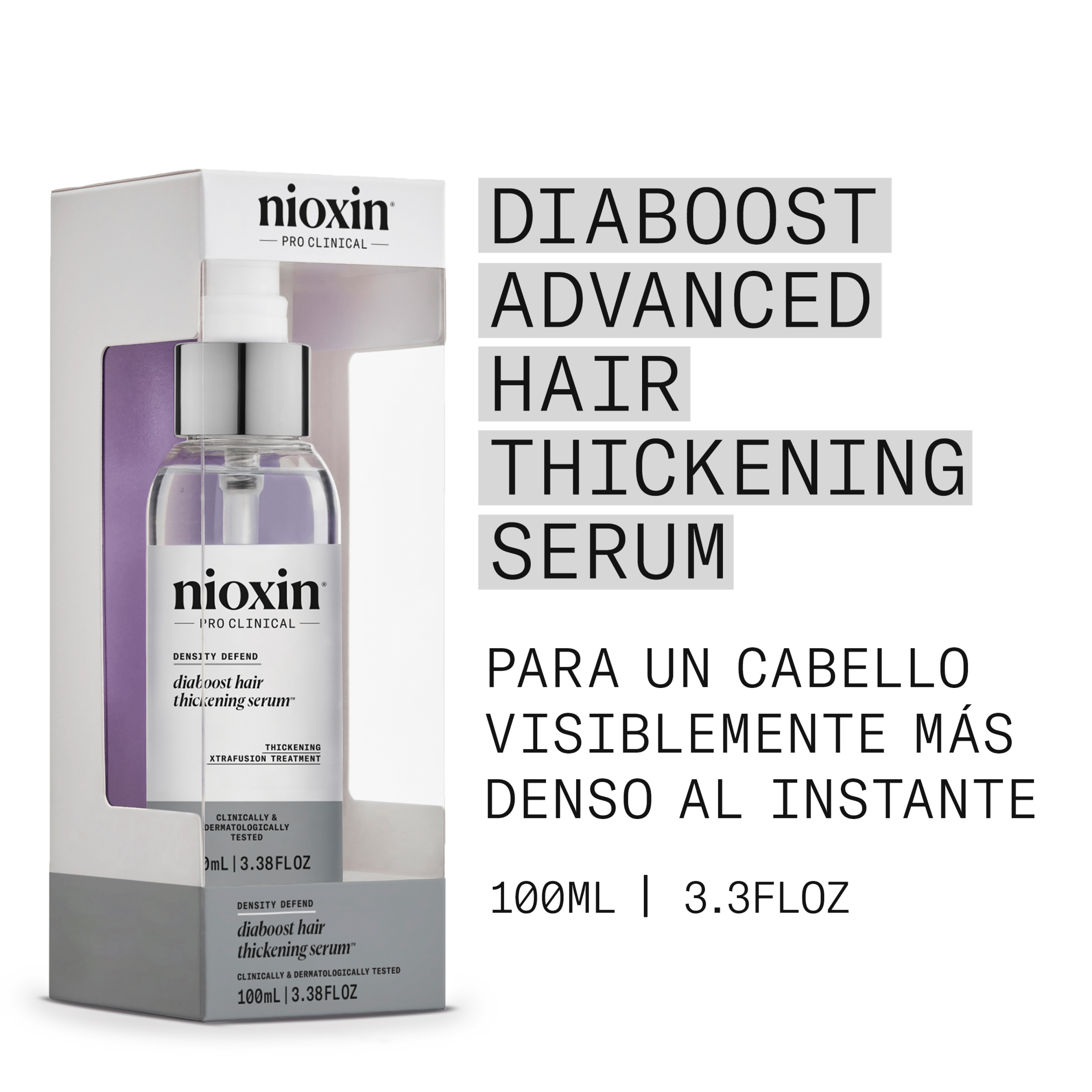 Nioxin Tratamiento DIABOOST 100ml Thickening Xtrafusion Treatment Roberta Beauty Club Tienda Online Productos de Peluqueria