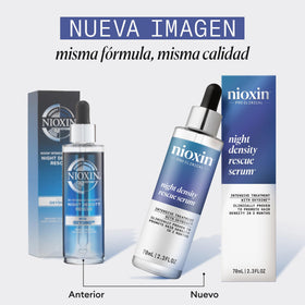 Nioxin Tratamiento Nioxin Night Density Rescue 70ml Roberta Beauty Club Tienda Online Productos de Peluqueria