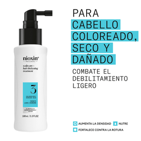 Nioxin Tratamiento SYSTEM 3 Treatment -Paso 3-100ml Roberta Beauty Club Tienda Online Productos de Peluqueria