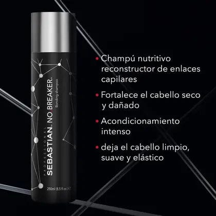 Sebastian Champú NO.BREAKER Bonding Shampoo 250ML Roberta Beauty Club Tienda Online Productos de Peluqueria