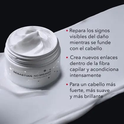 Sebastian Mascarilla Capilar NO.BREAKER Bonding Melting Mascarilla 150ml Roberta Beauty Club Tienda Online Productos de Peluqueria