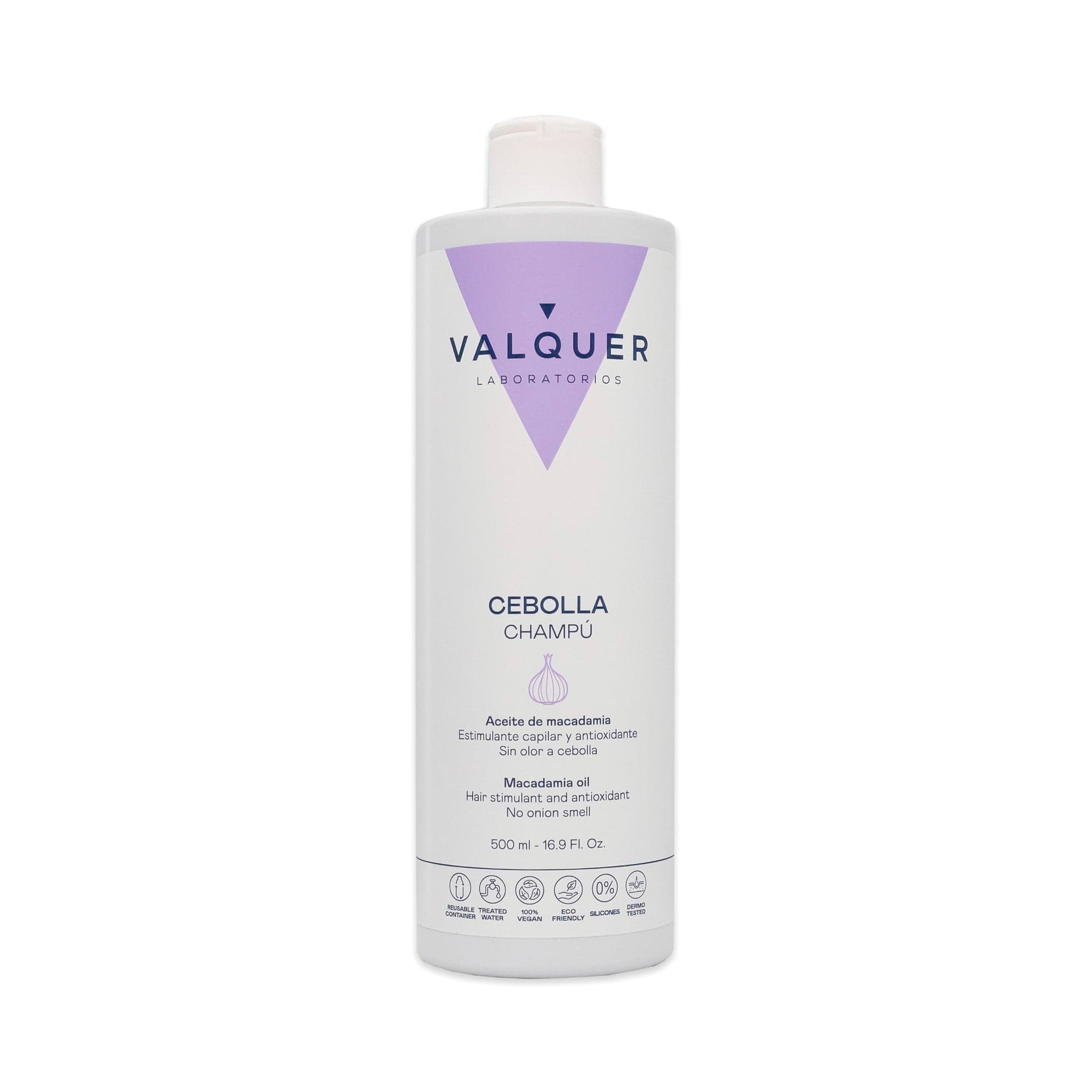 Valquer Champú VALQUER CHAMPU DE CEBOLLA 500 ML Roberta Beauty Club Tienda Online Productos de Peluqueria