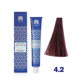 VALQUER 4.2 CASTAÑO MEDIO VIOLETA CREMA COLORANTE 60 ML