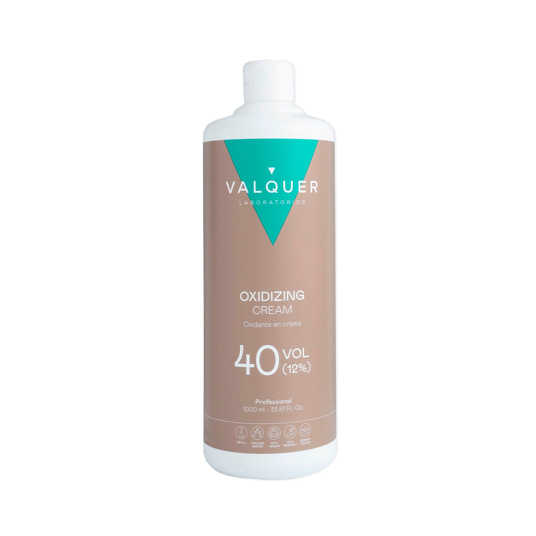 Valquer Tinte VALQUER OXIDANTE EN CREMA 40 VOL (12%) 1000 ML Roberta Beauty Club Tienda Online Productos de Peluqueria