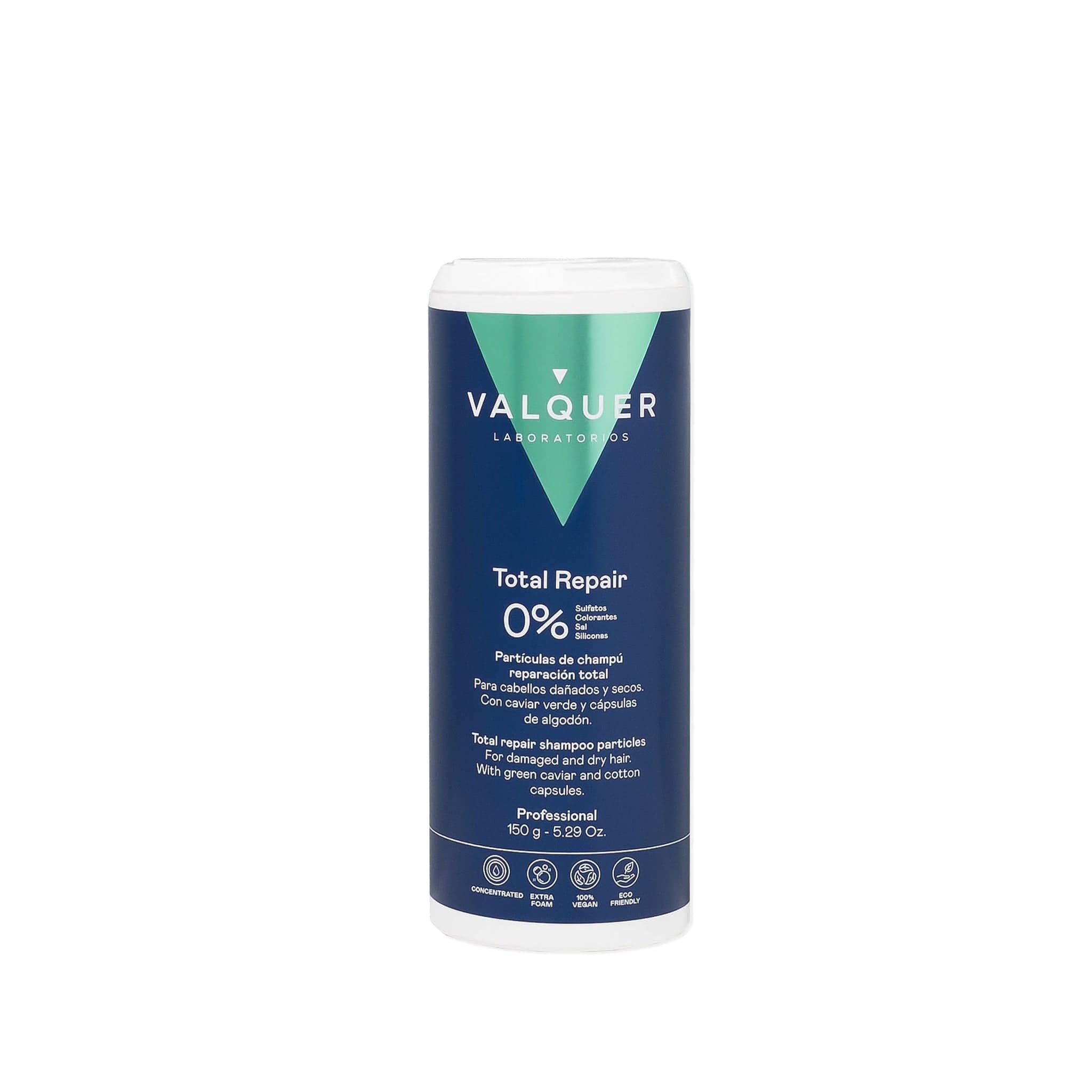 Valquer Tinte VALQUER PARTICULAS DE CHAMPU TOTAL REPAIR 150 G. Roberta Beauty Club Tienda Online Productos de Peluqueria