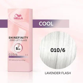 Shinefinity Wella 010/6 Rubio Claro Ceniza Lanvada -60ML