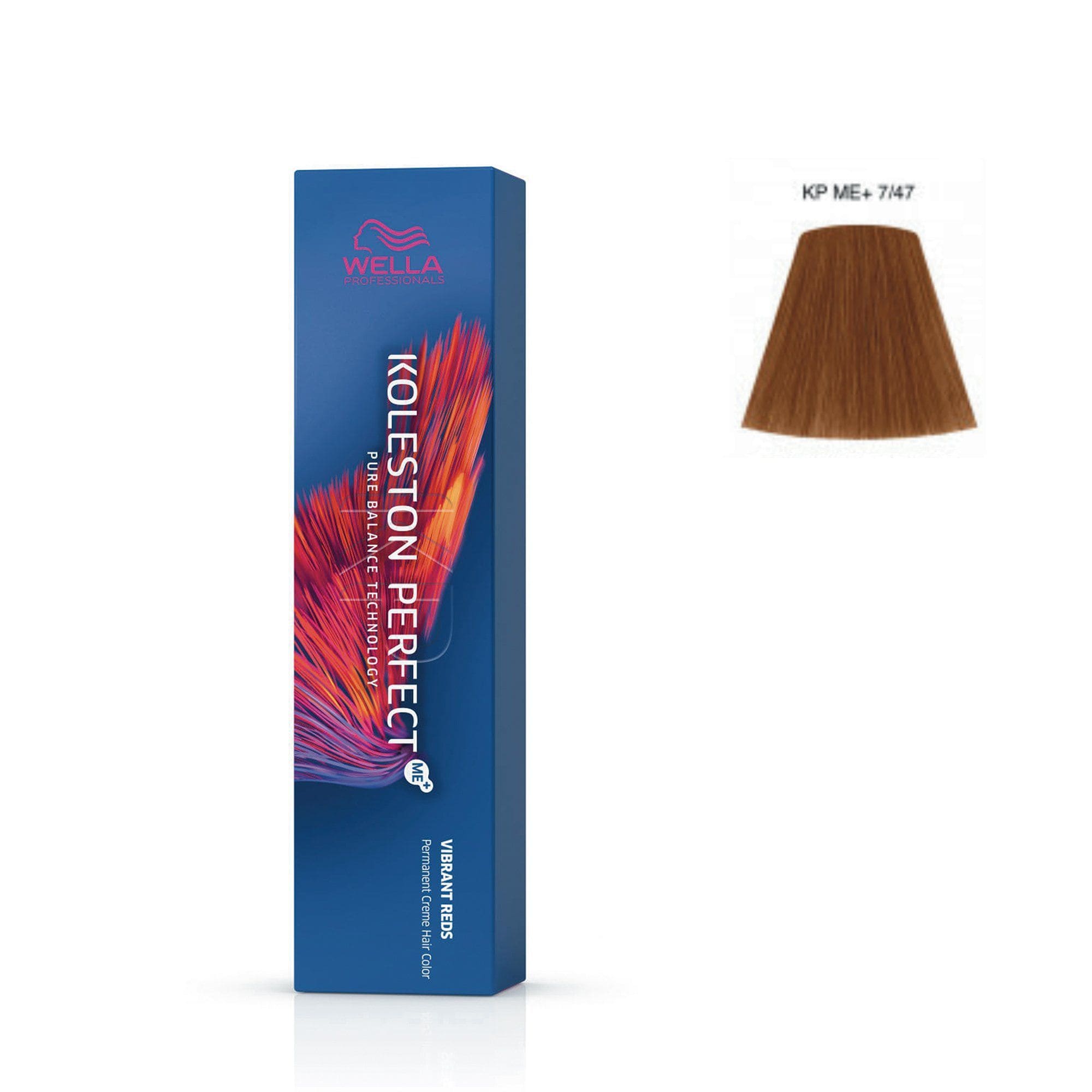 Koleston Tinte KP ME+ VIBRANT REDS 7/47 60ML Roberta Beauty Club