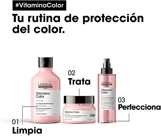 L'Oréal Professionnel Shampoo Champú Vitamino Color 300ml Roberta Beauty Club